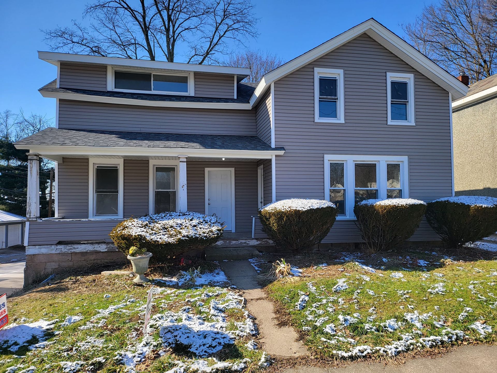 Completed siding and roof project in Wadsworth, Ohio